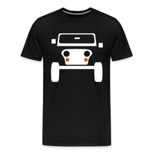 Laden Sie das Bild in den Galerie-Viewer, CLASSIC CAR SHIRT: CJ (white) - Schwarz
