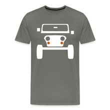 Laden Sie das Bild in den Galerie-Viewer, CLASSIC CAR SHIRT: CJ (white) - Asphalt