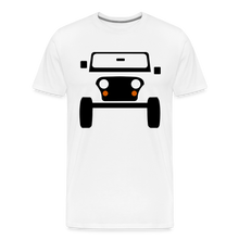 Laden Sie das Bild in den Galerie-Viewer, CLASSIC CAR SHIRT: CJ (black) - weiß