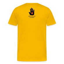 Laden Sie das Bild in den Galerie-Viewer, CLASSIC CAR SHIRT: Rvier (black) - Sonnengelb