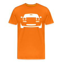 Laden Sie das Bild in den Galerie-Viewer, CLASSIC CAR SHIRT: MIATA (white) - Orange