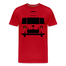 Laden Sie das Bild in den Galerie-Viewer, CLASSIC CAR SHIRT: AIR (black) - Rot