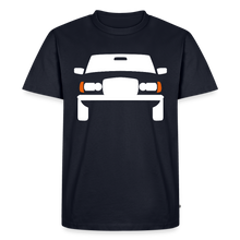 Laden Sie das Bild in den Galerie-Viewer, CLASSIC CAR SHIRT: 123 (white) - Navy