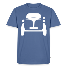 Laden Sie das Bild in den Galerie-Viewer, CLASSIC CAR SHIRT: iSETTA (white) - Taubenblau