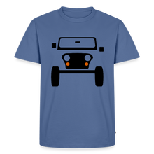 Laden Sie das Bild in den Galerie-Viewer, CLASSIC CAR SHIRT: CJ (black) - Taubenblau