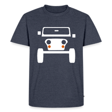 Laden Sie das Bild in den Galerie-Viewer, CLASSIC CAR SHIRT: CJ (white) - Jeansblau 