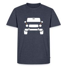 Laden Sie das Bild in den Galerie-Viewer, CLASSIC CAR SHIRT: G (white) - Jeansblau 