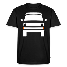Laden Sie das Bild in den Galerie-Viewer, CLASSIC CAR SHIRT: DREI (white) - Schwarz