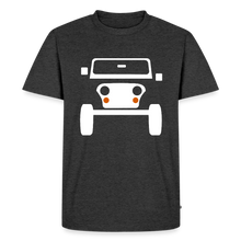 Laden Sie das Bild in den Galerie-Viewer, CLASSIC CAR SHIRT: CJ (white) - Anthrazit meliert