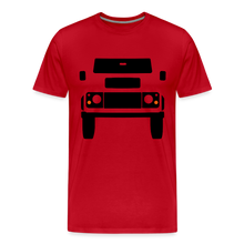 Laden Sie das Bild in den Galerie-Viewer, CLASSIC CAR SHIRT: BRITISH OFFROAD NEW (black) - Rot