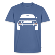 Laden Sie das Bild in den Galerie-Viewer, CLASSIC CAR SHIRT: GeTeVau (white) - Taubenblau