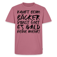 Laden Sie das Bild in den Galerie-Viewer, MEME SHIRT: KAUFT BEIM BÄCKER (black) - Mauve