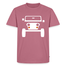 Laden Sie das Bild in den Galerie-Viewer, CLASSIC CAR SHIRT: CJ (white) - Mauve