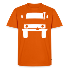 Laden Sie das Bild in den Galerie-Viewer, CLASSIC CAR SHIRT: MOG (white) - Orange 