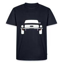 Laden Sie das Bild in den Galerie-Viewer, CLASSIC CAR SHIRT: MUSTANG (white) - Navy