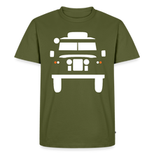 Laden Sie das Bild in den Galerie-Viewer, CLASSIC CAR SHIRT: BRITISH OFFROAD (white) - Khaki