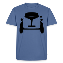 Laden Sie das Bild in den Galerie-Viewer, CLASSIC CAR SHIRT: iSETTA (black) - Taubenblau