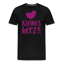 Laden Sie das Bild in den Galerie-Viewer, Kleines Herz Shirt - Schwarz