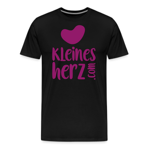 Kleines Herz Shirt - Schwarz