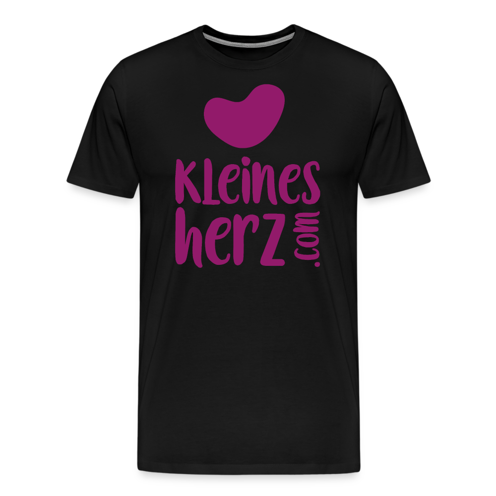 Kleines Herz Shirt - Schwarz