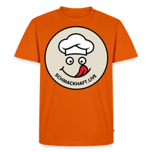 Laden Sie das Bild in den Galerie-Viewer, Shirt SCHMACKHAFT - Orange 