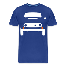 Laden Sie das Bild in den Galerie-Viewer, CLASSIC CAR SHIRT: Rvier (white) - Königsblau
