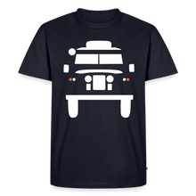 Laden Sie das Bild in den Galerie-Viewer, CLASSIC CAR SHIRT: BRITISH OFFROAD (white) - Navy