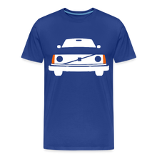 Laden Sie das Bild in den Galerie-Viewer, CLASSIC CAR SHIRT: 245 (white) - Königsblau