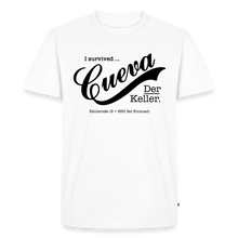Laden Sie das Bild in den Galerie-Viewer, CUEVA SHIRT BLACK FONT - Weiß