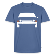 Laden Sie das Bild in den Galerie-Viewer, CLASSIC CAR SHIRT: PACER (white) - Taubenblau