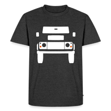 Laden Sie das Bild in den Galerie-Viewer, CLASSIC CAR SHIRT: BRITISH OFFROAD NEW (white) - Anthrazit meliert