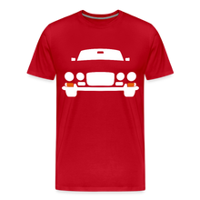 Laden Sie das Bild in den Galerie-Viewer, CLASSIC CAR SHIRT: X J (white) - Rot
