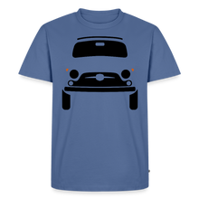 Laden Sie das Bild in den Galerie-Viewer, CLASSIC CAR SHIRT: KNUTSCHKUGEL (black) - Taubenblau