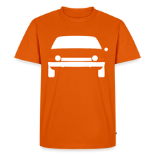 Laden Sie das Bild in den Galerie-Viewer, CLASSIC CAR SHIRT: PACER (white) - Orange 