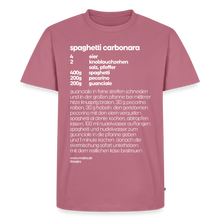 Laden Sie das Bild in den Galerie-Viewer, REZEPT SHIRT: CARBONARA - Mauve