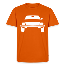 Laden Sie das Bild in den Galerie-Viewer, CLASSIC CAR SHIRT: 107 (white) - Orange 
