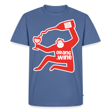 Laden Sie das Bild in den Galerie-Viewer, WEIN SHIRT: ORANG.WINE - Taubenblau