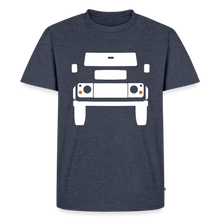 Laden Sie das Bild in den Galerie-Viewer, CLASSIC CAR SHIRT: BRITISH OFFROAD NEW (white) - Jeansblau 