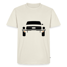Laden Sie das Bild in den Galerie-Viewer, CLASSIC CAR SHIRT: MUSTANG (black) - Naturweiß