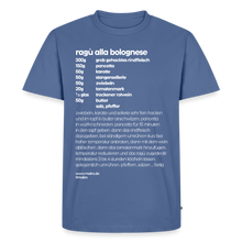 Laden Sie das Bild in den Galerie-Viewer, REZEPT SHIRT: BOLOGNESE - Taubenblau