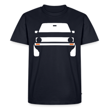 Laden Sie das Bild in den Galerie-Viewer, CLASSIC CAR SHIRT: GEHTEHIH (white) - Navy