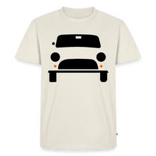 Laden Sie das Bild in den Galerie-Viewer, CLASSIC CAR SHIRT: MINI (black) - Naturweiß