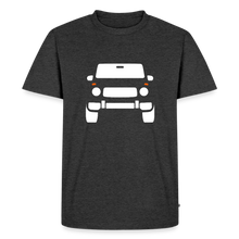 Laden Sie das Bild in den Galerie-Viewer, CLASSIC CAR SHIRT: G (white) - Anthrazit meliert