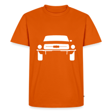 Laden Sie das Bild in den Galerie-Viewer, CLASSIC CAR SHIRT: MUSTANG (white) - Orange 