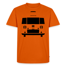 Laden Sie das Bild in den Galerie-Viewer, CLASSIC CAR SHIRT: AIR (black) - Orange 