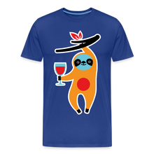 Laden Sie das Bild in den Galerie-Viewer, WINE SHIRT: FAULTIER - Königsblau