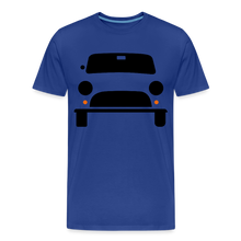 Laden Sie das Bild in den Galerie-Viewer, CLASSIC CAR SHIRT: MINI (black) - Königsblau