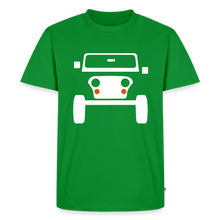 Laden Sie das Bild in den Galerie-Viewer, CLASSIC CAR SHIRT: CJ (white) - Grün