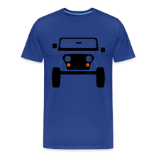 Laden Sie das Bild in den Galerie-Viewer, CLASSIC CAR SHIRT: CJ (black) - Königsblau