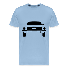 Laden Sie das Bild in den Galerie-Viewer, CLASSIC CAR SHIRT: MUSTANG (black) - Sky